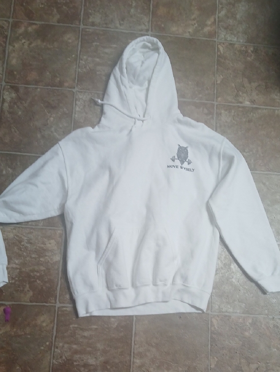 Gildan Other - Move Wysely Gildan White Heavy Blend Pullover Hoodie